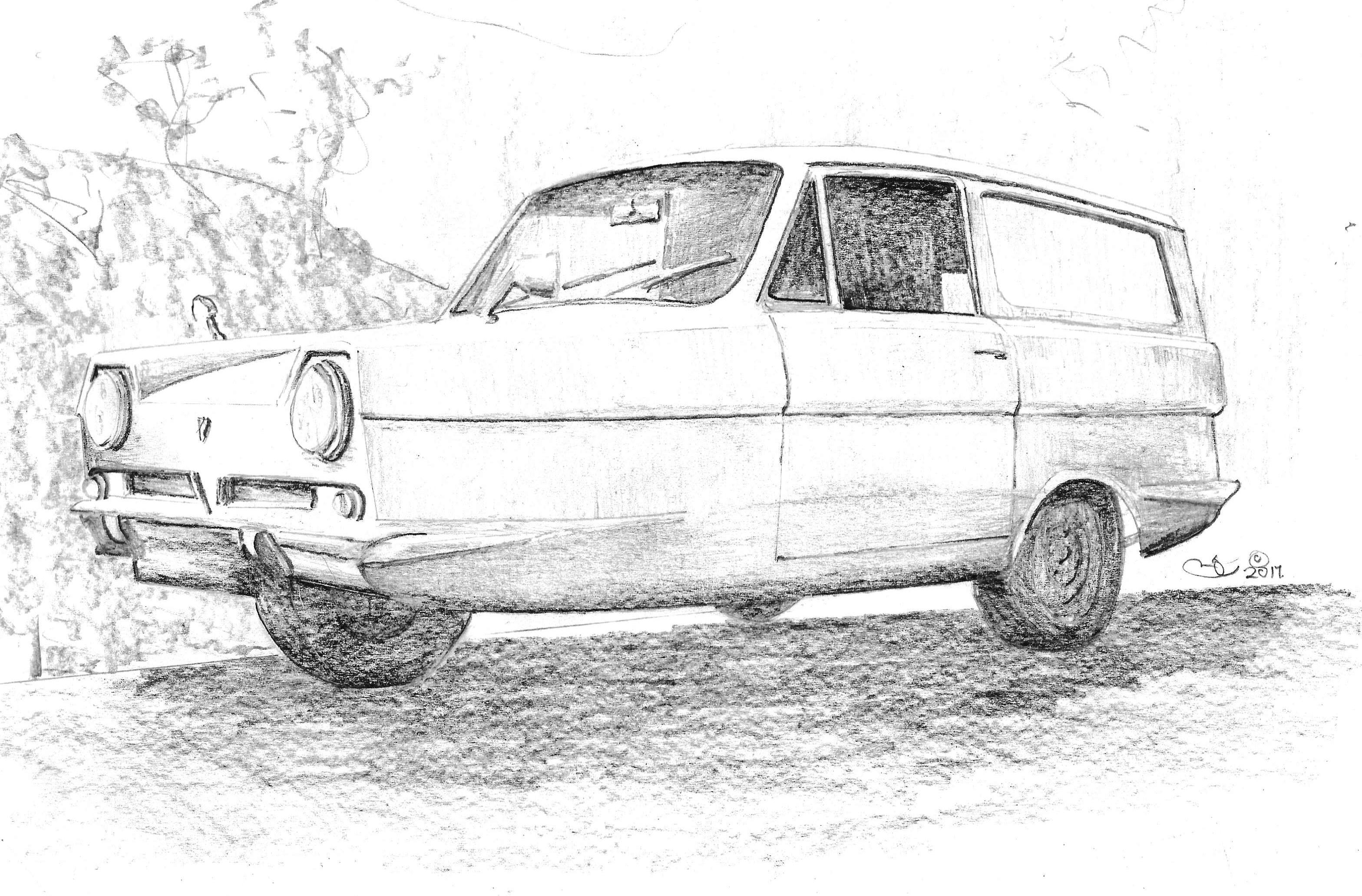 Reliant Robin sketch